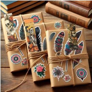 Blind date with a book.  Vintage books